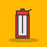 Wattle Bottle Vector Icon Design