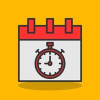 Timer Vector Icon Design