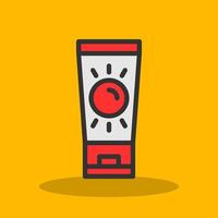 Sunblock Vector Icon Design