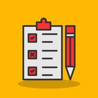 Task List Vector Icon Design