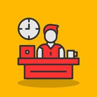 Workplace Vector Icon Design