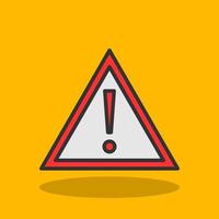 Alert Vector Icon Design