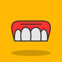 Incisor Vector Icon Design