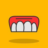 Incisor Vector Icon Design