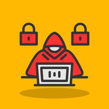 Hacker Vector Icon Design