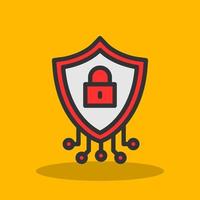 Cyber Security Vector Icon Design