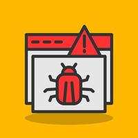 Infected Vector Icon Design