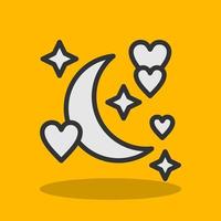 Honeymoon Vector Icon Design