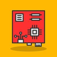 Motherboard Vector Icon Design