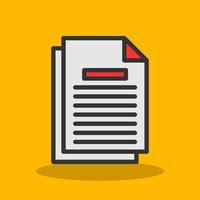 Document Vector Icon Design