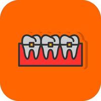 Braces Vector Icon Design