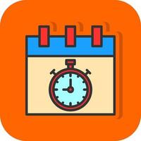 Timer Vector Icon Design