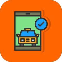 Booking App Vector Icon Design