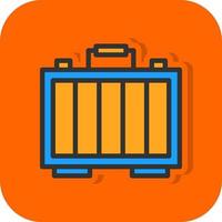 Suitcase Vector Icon Design