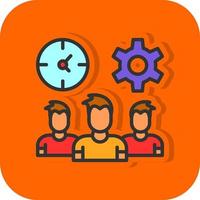Teamwork Vector Icon Design