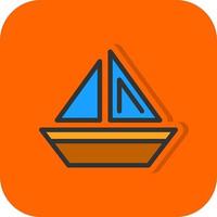 Boat Vector Icon Design