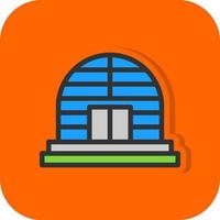 Dome Vector Icon Design