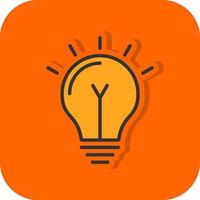 Light Bulb Vector Icon Design