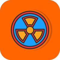 Nuclear Energy Vector Icon Design