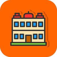 Mansion Vector Icon Design