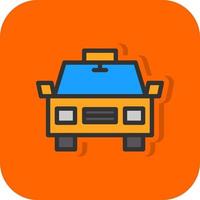 Taxi Vector Icon Design