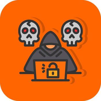 Hacker Vector Icon Design