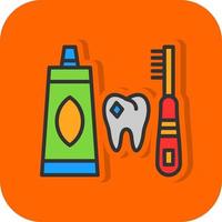 Dental Hygiene Vector Icon Design