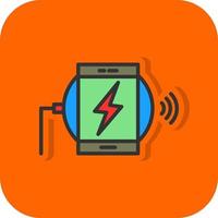 Wireless CHarger Vector Icon Design