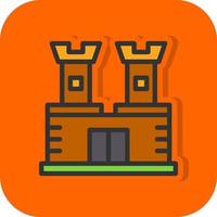 Castle Vector Icon Design