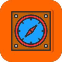 Compass Vector Icon Design