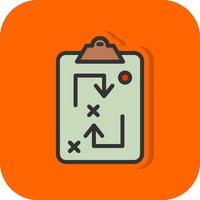 Workflow Vector Icon Design