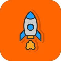 Spacecraft Vector Icon Design