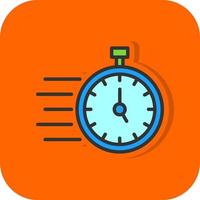 Fast Time Vector Icon Design