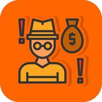 Robbery Vector Icon Design