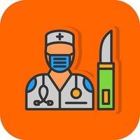 Surgeon Vector Icon Design