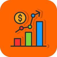 Business Growth Vector Icon Design