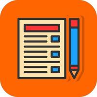 Task List Vector Icon Design