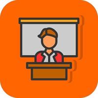 Instructor Vector Icon Design