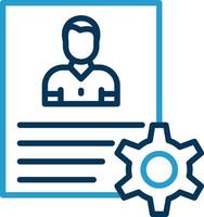 De Identification Vector Icon Design