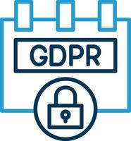 Gdpr Plugin Vector Icon Design