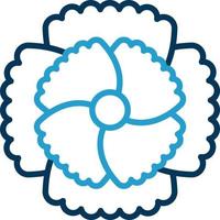 Carnation Vector Icon Design