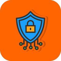 Cyber Security Vector Icon Design