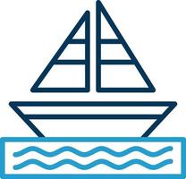 Sailing Vector Icon Design