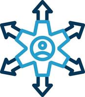 Distribution Vector Icon Design