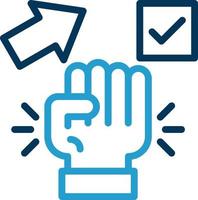 Motivation Vector Icon Design