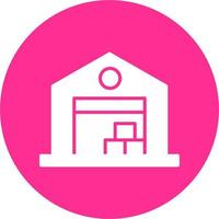 Warehouse Vector Icon