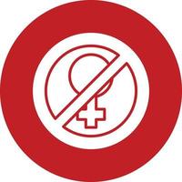 Stop violence Against Women Vector Icon