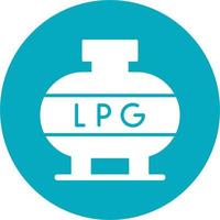 Liquefied Petroleum Gas Vector Icon