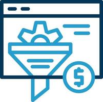 Conversion Rate Vector Icon Design