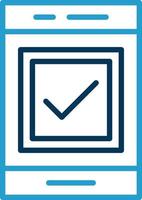 Checkbox Vector Icon Design